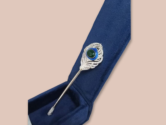Image of Silver Feather Tilak Stick