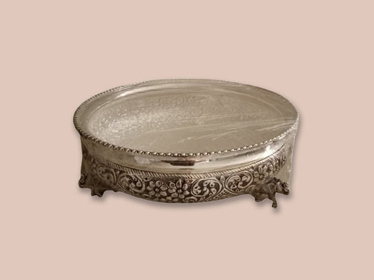 Product of Silver urli with elephant legs (Small)