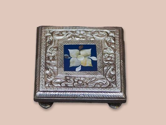 Image of Silver Pooja Chowki