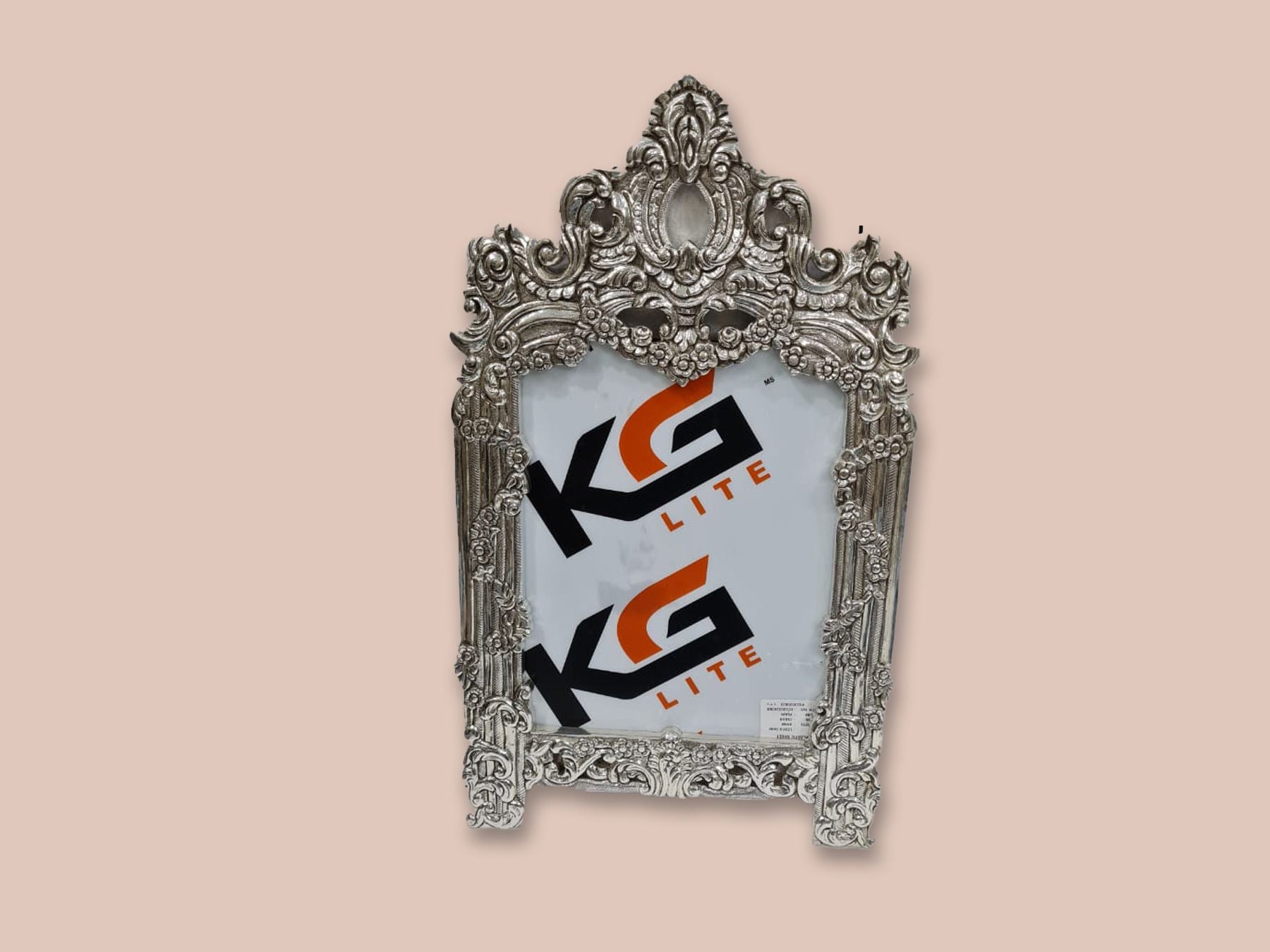 Image of Silver Designer Photo Frame