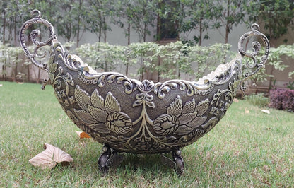 Pure Silver Peaock Leg Bowl