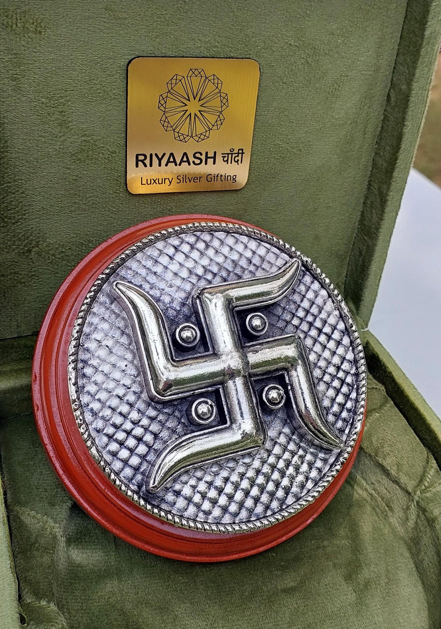 Silver Swastik