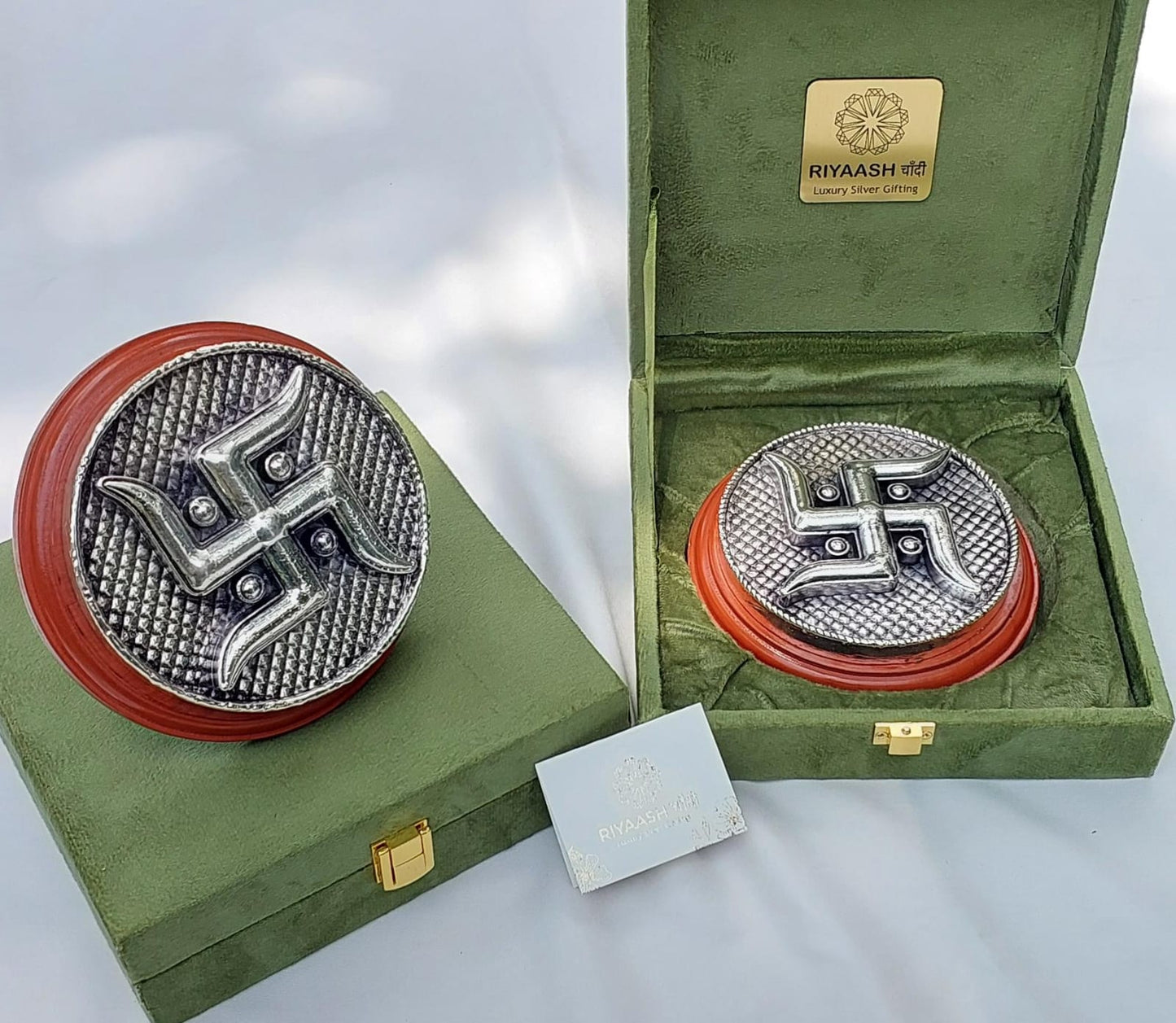 Silver Swastik