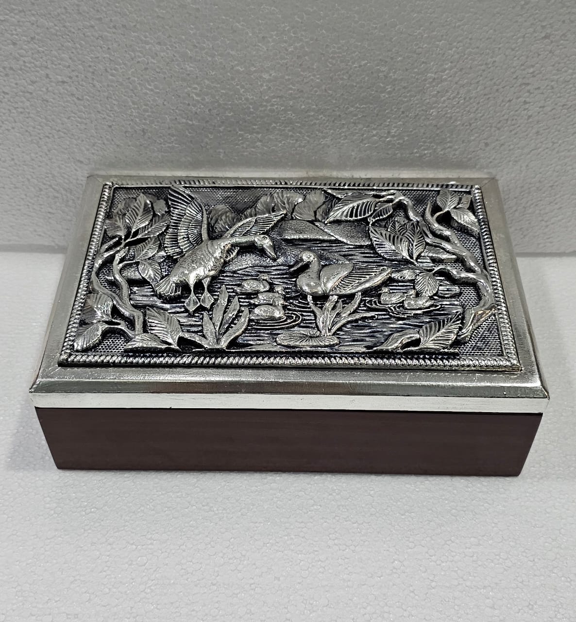 Silver Dry Fruit Box