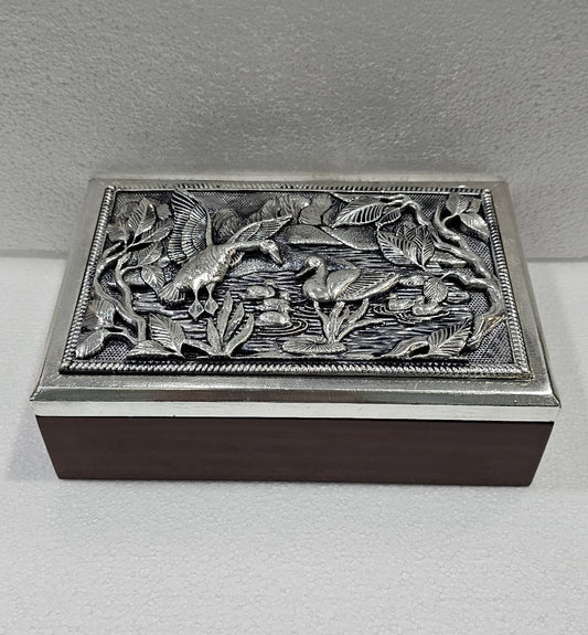Silver Dry Fruit Box