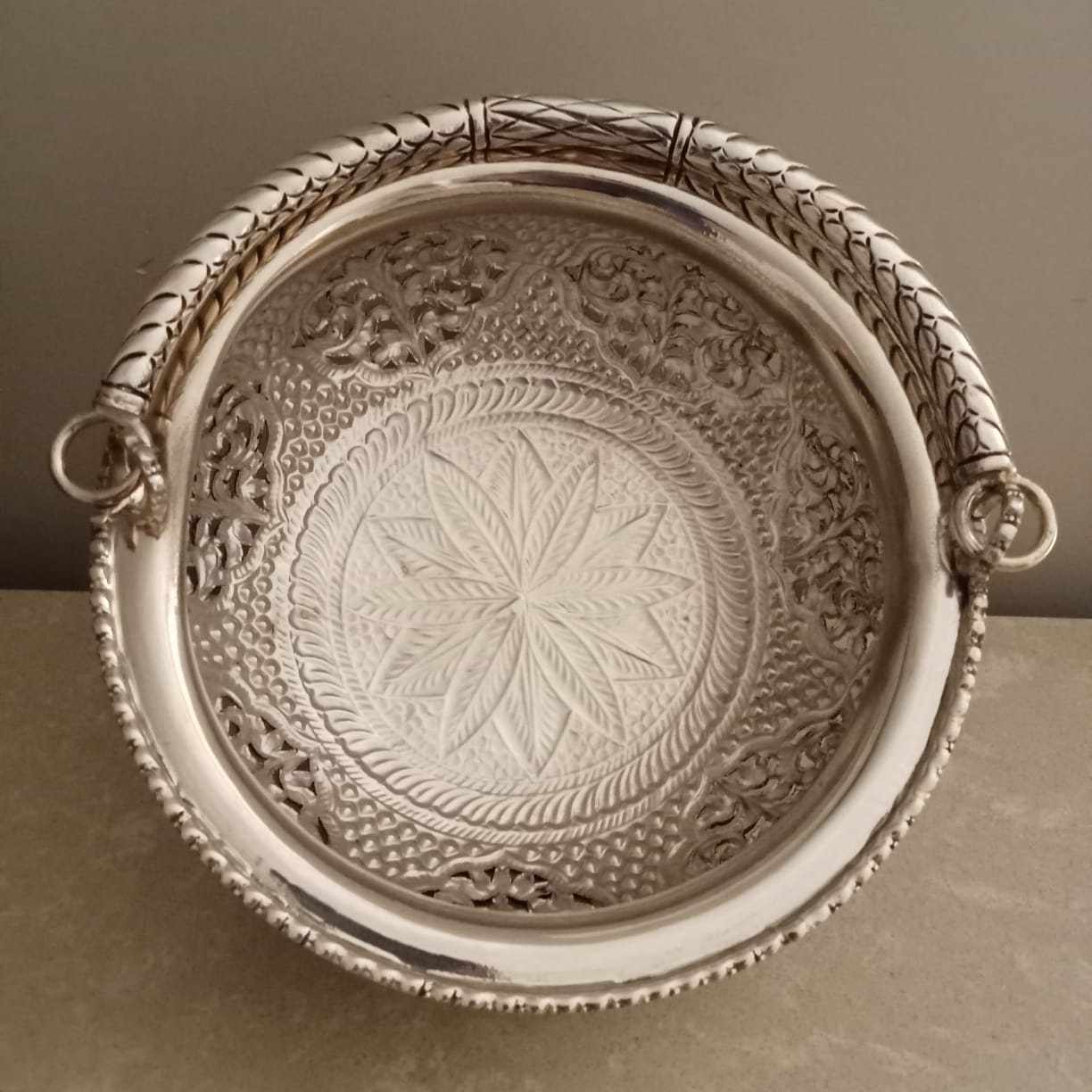Pure Silver Basket
